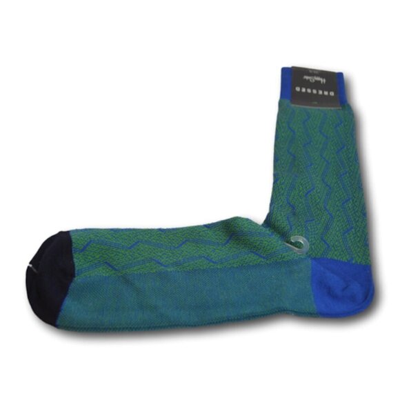 Happy Socks Dressed Socks Turquoise Blue - Size: 11.5 - 13 NWT. - Picture 2 of 2
